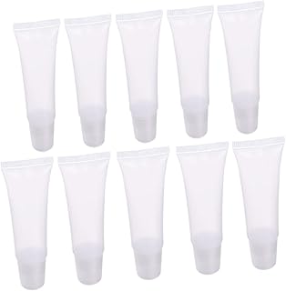 NOLITOY Recargable 0.35 oz Tubos de brillo de...