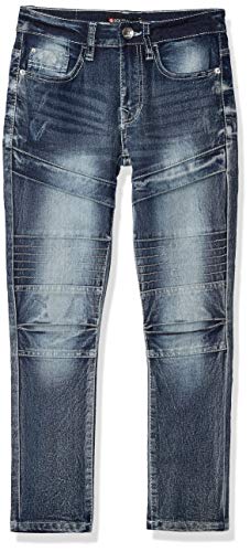 Southpole Calça masculina confortável elástica moderna em designs variados, Ice Blue 33, 16