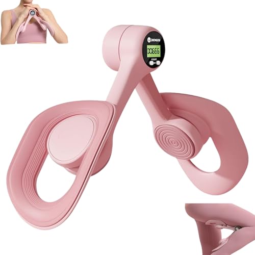 Oberschenkeltrainer Beckenbodentrainer für Frauen, Beckenboden Trainingsgerät Mit Intelligenter Zähl, Po Trainer Beintrainer Trimmer-Innenschenkel, Beckenboden Trainer Für Hüfttraining