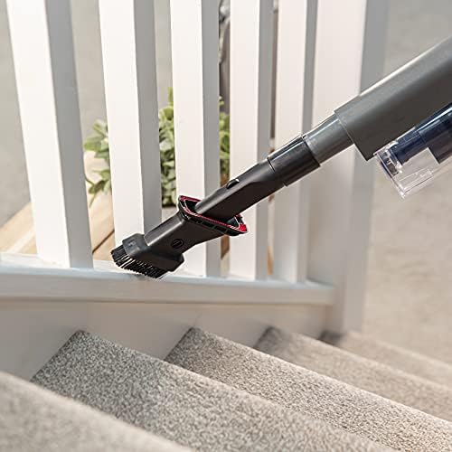 Russell Hobbs RHCHS2001 450W 3 in 1 Lightweight Bagless Corded Stick Vacuum Cleaner with Crevice Brush and Upholstery Tool, Easy Empty