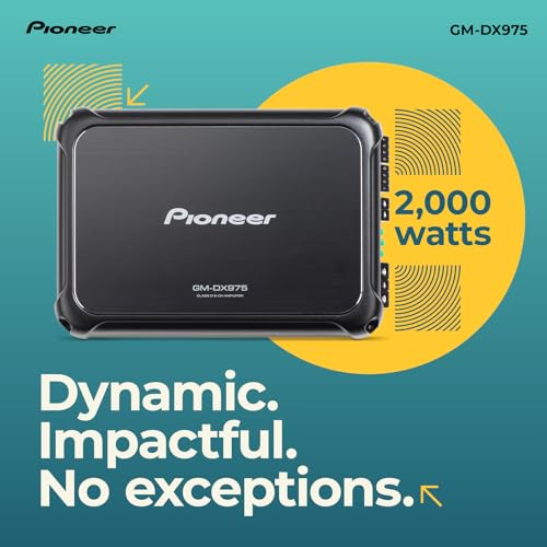 Audio Para Autos, Wireless amplificador pioneer 1000 watts Marca Pioneer (2)