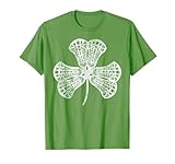 Lacrosse Shamrock Clover St Patricks Day Player Coach Gift T-Shirt
