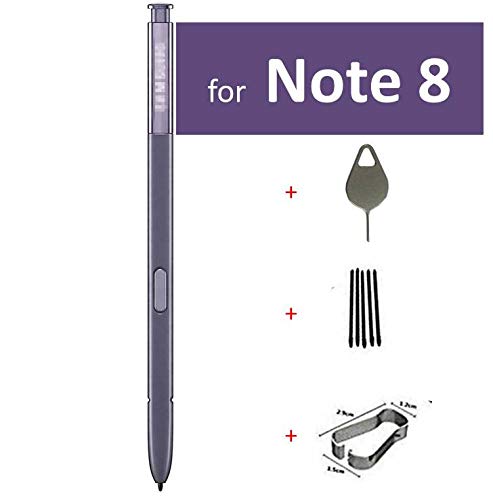 Touch Stylus S Pen Replacement for Galaxy Note8 Note 8 N950 N950U N950F Touch Stylus S Pen with Replace Tips/Nips (Orchid Gray)