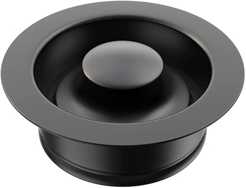 BOTEMY 9138 Brida de fregadero de eliminación de basura, color negro