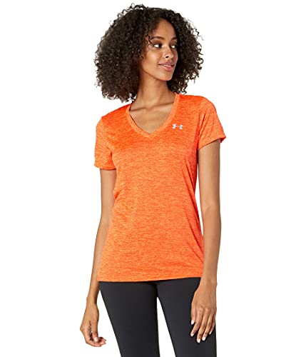 Image of Under Armour Womens Tech V-Neck Twist Short-Sleeve T-Shirt