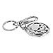 Harley-Davidson Colored Bar & Shield Keychain Key Ring Chain Tag Fob Holder (CHROME)