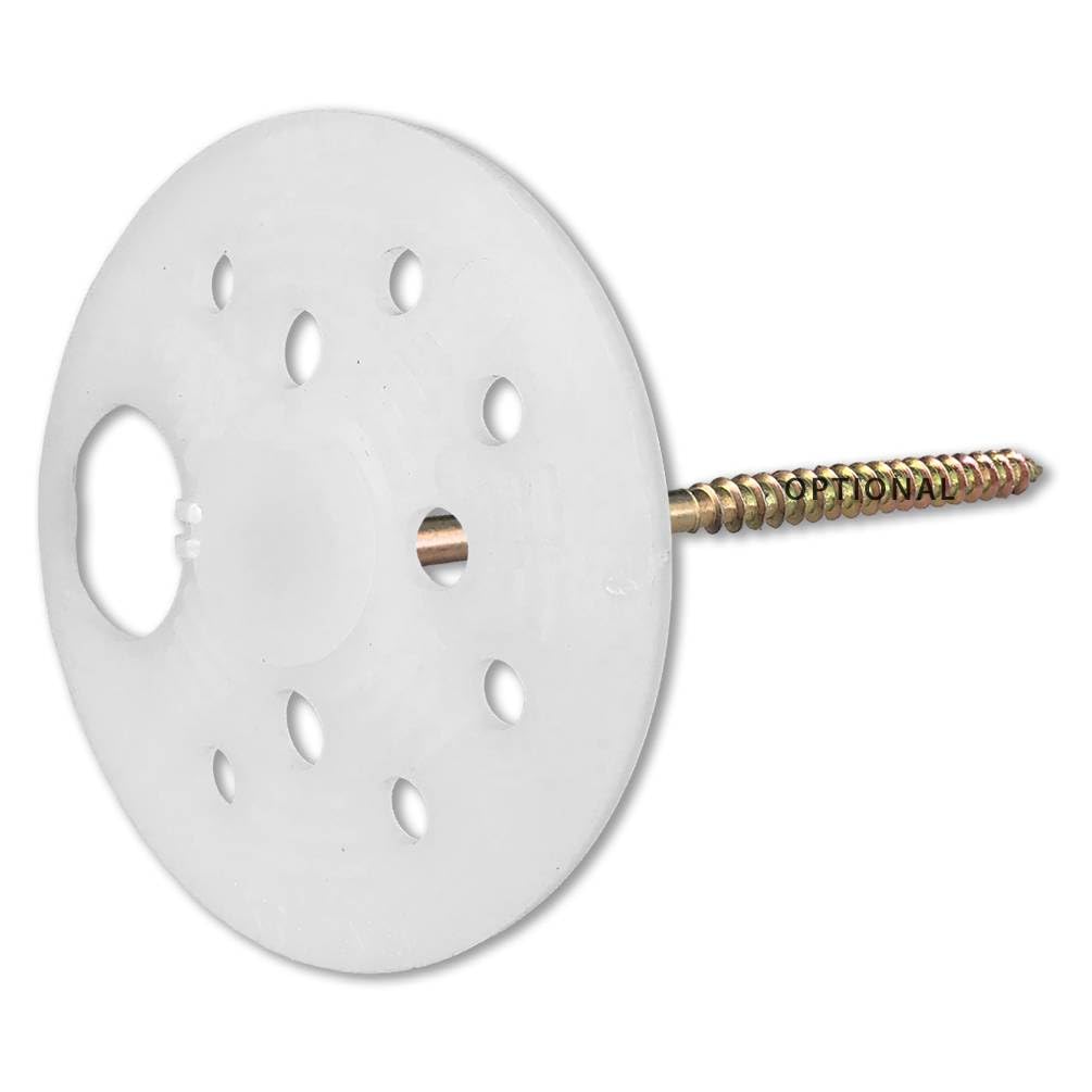 100 Rondelles d'Isolations avec Capuchon KC D. 60 mm pour Vis VBF ou Cheville NFA - D-Work