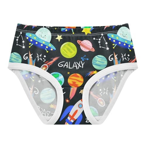 Space Rocket Ufo Toddler Girls's Underwear 2T 202c1907