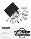 LOVEVOOK Laptoptasche Damen 17,3 Zoll, Groß Arbeitstasche Handtasche Schultertasche Wasserdicht PU Leder Shopper Tasche Aktentasche Lehrertasche Umhängetasche für Business Arbeit Uni Schule