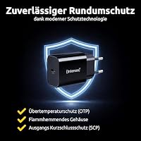 Intenso 20W USB-C Ladegerät - PD 3.0 & PPS Schnellladegerät Netzteil – Ansicht 5