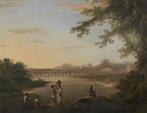 Cuadro el puente Marmalong de 60x90cm para transformar tu salón con arte clásico
