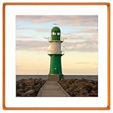 Zibrelte Portarretratos de madera natural de 18 x 18 pulgadas con paspartú de 16 x 16 pulgadas, hecho de madera de teca maciza para colgar en la