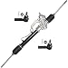 Detroit Axle Complete Power Steering Rack & Pinion Assembly + All 4 Inner & Outer Tie Rod Ends
