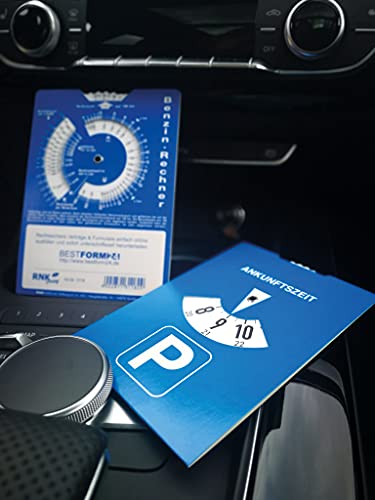 RNK 3118 - Parkscheibe nach StVO aus Karton, 11 x 15 cm, 1 Stück – Bild 5