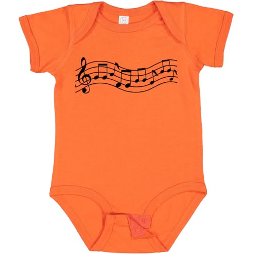 inktastic Music Staff Musical Gift Baby Bodysuit
