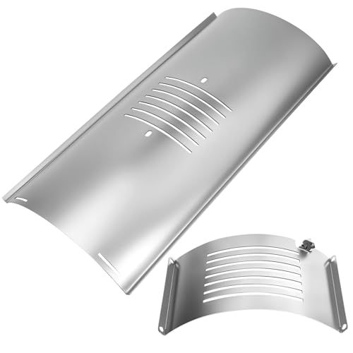 Barbqtime Flame Broiler Kit for Pit Boss Pro Series 1100 Pellet Grills Flame Broiler Slide Cover and Bottom Replacement Parts for Pit Boss PB1100PS1