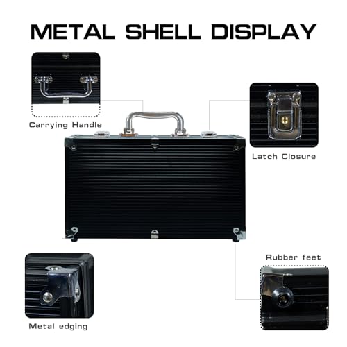 CCLIFE Pokerkoffer Pokerset Profi 300 500 PCS Pokerspiel inkl. Pokerdecks Dealer Button Poker Set Pokerchips Tischauflage Spielmatte