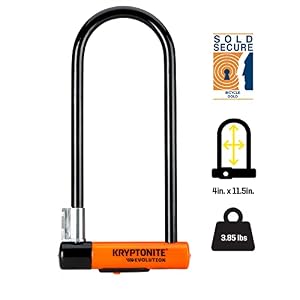 Kryptonite Evolution Long Shackle Bike U-Lock, 14mm Steel Bicycle Lock — photo 2 of 5