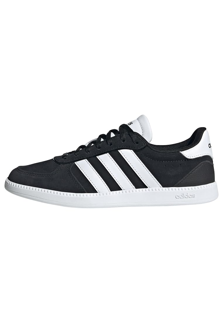 adidas Baskets basses BREAKNET SLEEK SUEDE Noir