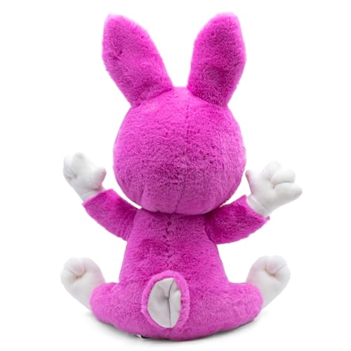 Image of Mirada Cute Pink Happy Bunny Soft Toy | Super Cute & Cuddly Plush Rabbit Toy for Kids /Babies | Washable & Lightweight | Best Gift for Rakhi, Return Gifts, Birthday Parties - 25cm