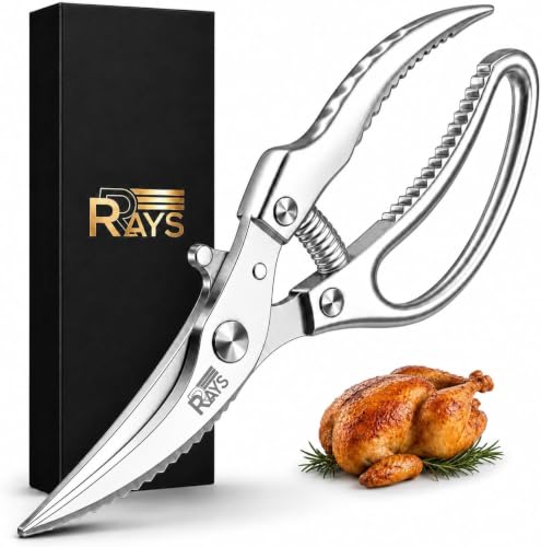 Heavy Duty Poultry Shears, Spring Loaded Kitchen S