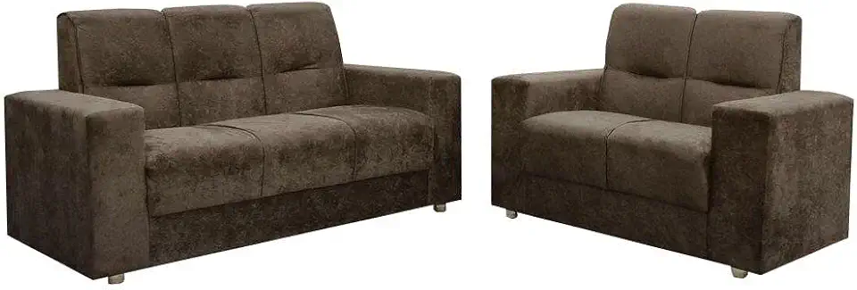 Sofá 2 e 3 Lugares Turin Suede Flash Estofados