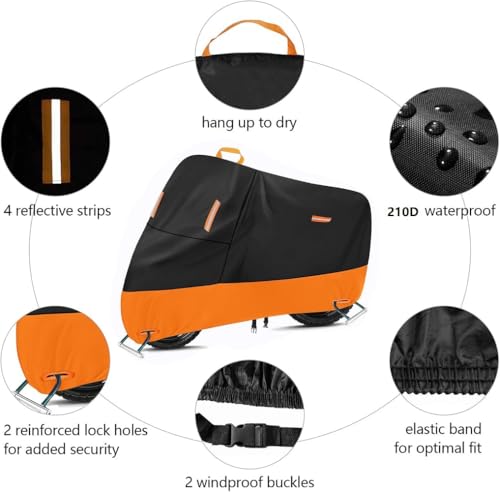 Bache Moto pour Scoopy 2013-2015 : Solution Anti-Pluie et Anti-Poussière