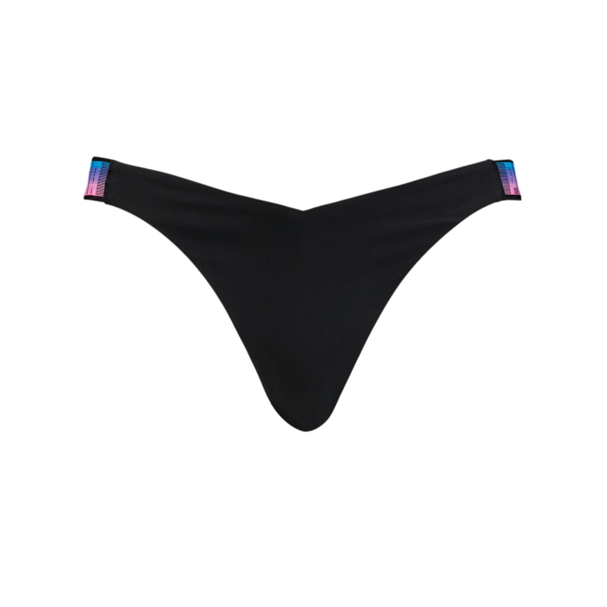 Puma Women's Black V-Shape Brazilian Bikini Bottom in Size 10, Sports Direct