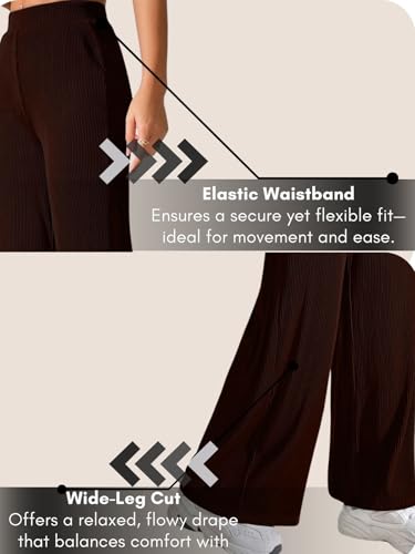 Image of GRECIILOOKS Women's Parachute Cargo Pants - High Waist Flared Korean Trousers| Trendy Casual Wear for Daily & Travel Use (Available in Plus Size)