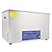 CCYLEZ Limpiador ultrasónico Antideslizante con Pantalla Digital 100AL SUS304 30L, Temperatura Ajustable 30L 40KHz 800W Lavadora 240~600w(UE)