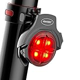Smart Bike Tail Light with Brake Sensing USB Rechargeable Waterproof Bicycle Tail Lights Led, Clip on Bike Rear Lights Mount On, Bike Back Light Bright