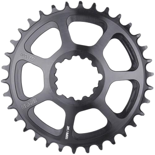 Plateau de pédalier DMR Blade 34T Boost 12v noir pour transmission VTT