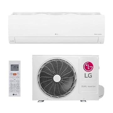Ar Condicionado Split Hi Wall Inverter LG Dual Compact +AI 12000 BTU/h Quente e Frio S3-W12JAQAL – 220 Volts
