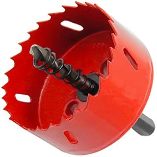 Bi-Metal Hole Saw Drill Bit HSS Hole Cutter with Arbor for Wood