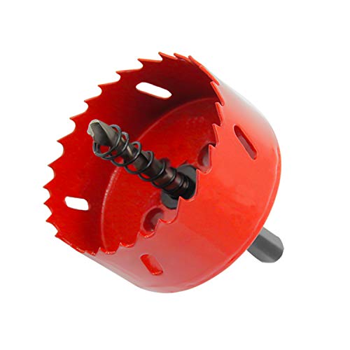 Bi-Metal Hole Saw Drill Bit HSS Hole Cutter with Arbor for Wood
