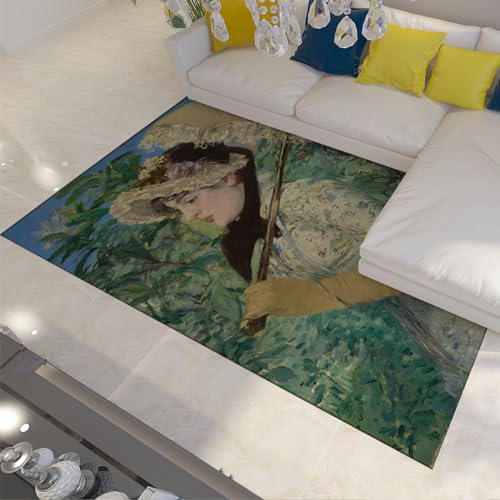 Tapis Edouard Manet style printemps pour sublimer votre salon de thé rétro - 2