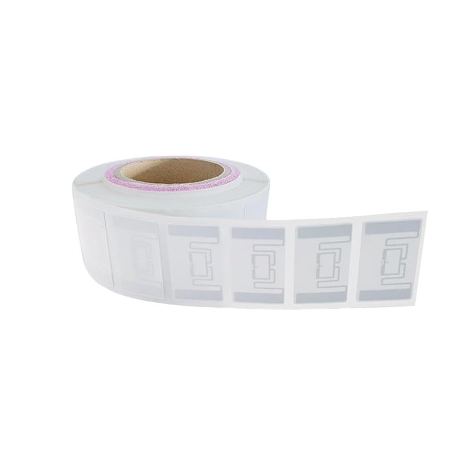 YANZEO 100 etiquetas RFID UHF 54x34mm Etiqueta RFID 860-960MHZ Etiqueta RFID autoadhesiva para supermercado Biblioteca Documentos Gestión de almacén