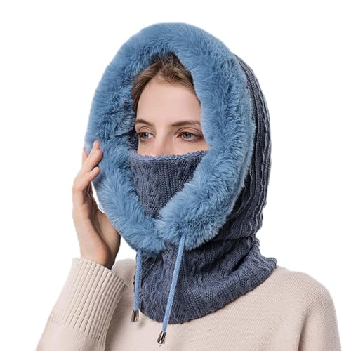 Bonnet à capuche pour ne plus avoir froid au visage cet hiver