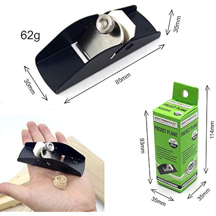 Woodworking Wood Trimming Plane Hand Planer Carpenter Tools Cutting