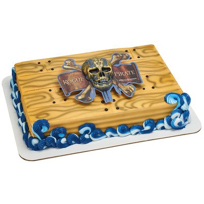 A1 Bakery Supplies Pirates of the Caribbean Marked by a Curse Cake Decorating Set