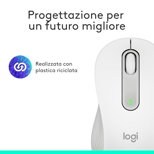 LOGITECH M650 LEFT LARGE MOUSE WHITE 910-006240 - 11