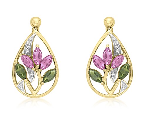 Preisvergleich Produktbild Carissima Gold Damen-Ohrringe 9 Karat (375) Gelbgold