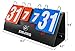 Sutekus Fashing Sports Badminton Scorecard Multi-Functional Practical Scoreboard Flipper Flips Counter Board