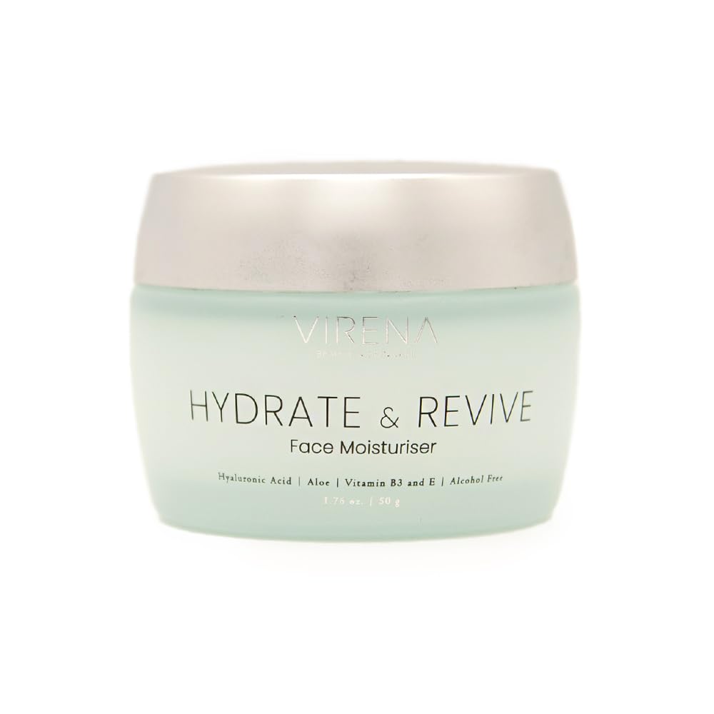 Hydrate & Revive Face Moisturizer, Lightweight Moisturizer, Hyaluronic Acid, Alcohol Free, Suitable For Senstive Skin