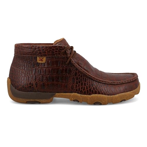 Twisted X Men's Chukka Driving Moc, Moc Toe, Ginger, 11.5 W4
