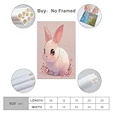 Zoom IMG-1 unrxjzlvm rabbit art dipinto su