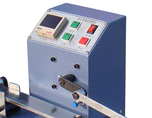 CGOLDENWALL Y571 Dry Wet Rubbing Fastness Tester Electric AATCC Crock Meter Crocking Machine Friction Color Fastness Tester Friction Tester for Printing Dyeing Yarn Spin Clothing Textiles (220V)
