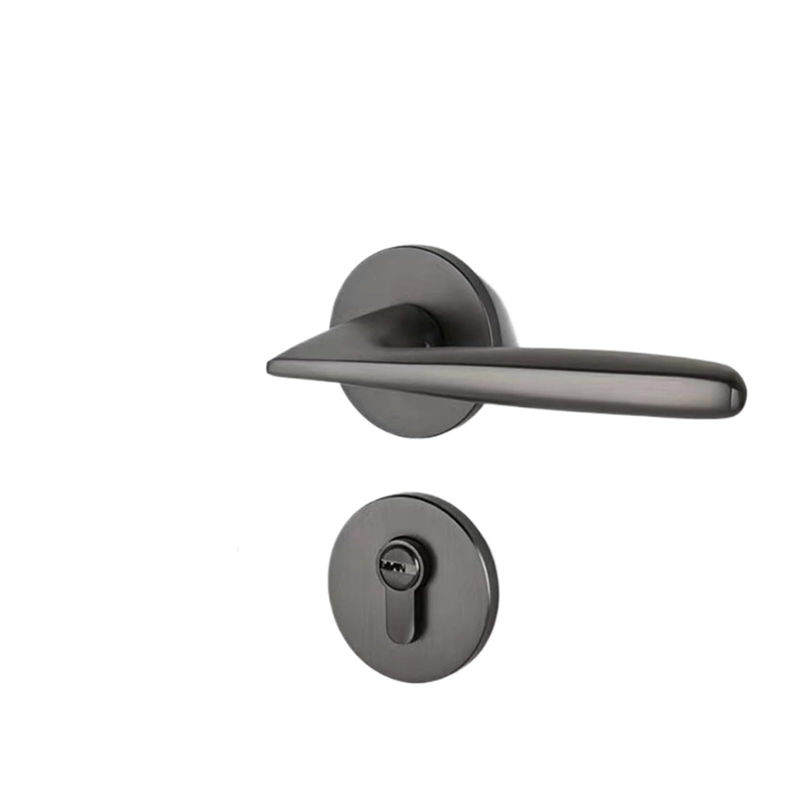 Serrure de porte magnétique gris étoilé en aluminium de haute qualité