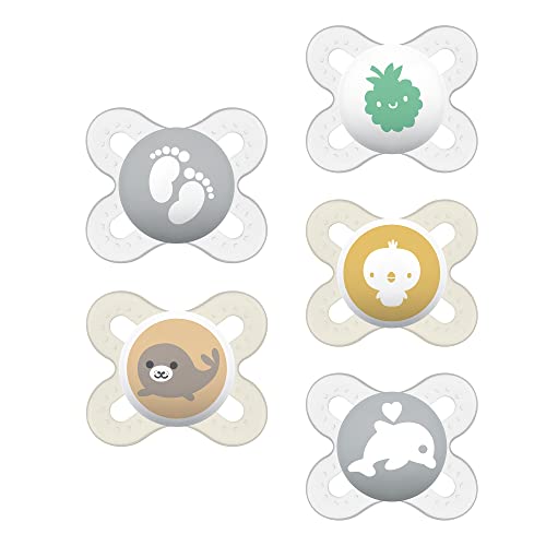 Image of MAM Original Start Newborn Baby Pacifier 0-3 Months (5 Count)