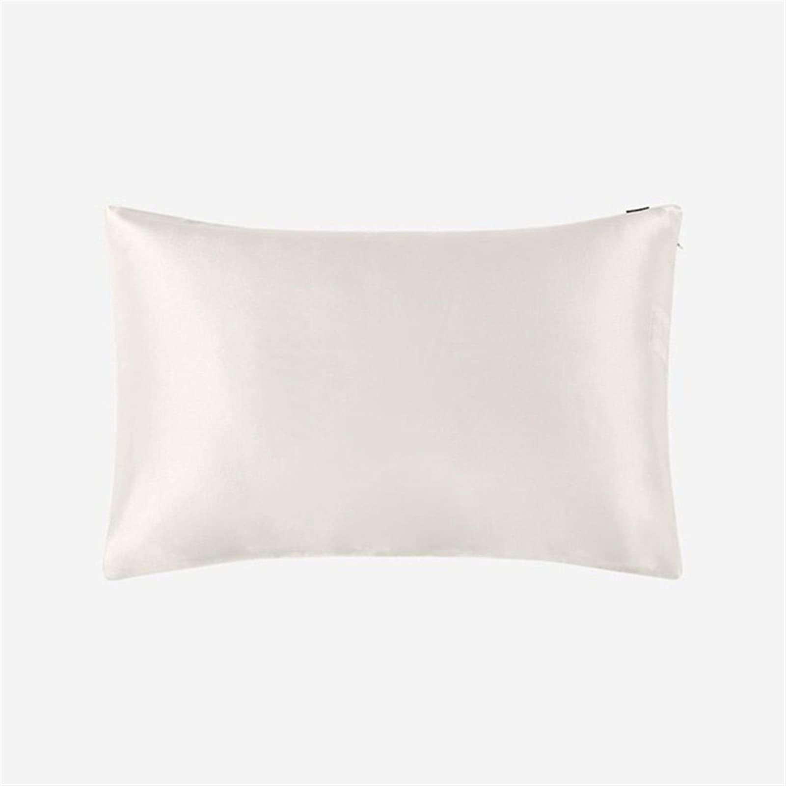 Funda de Almohada de Seda Pura Natural para el Cabello con Cremallera 50x60cm Caja de Almohada de Textiles para el hogar Funda Almohada Seda 552 (Color : 1, Size : 50x75cm)
